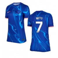 Maglia Calcio Chelsea Pedro Neto #7 Prima Divisa Donna 2024-25 Manica Corta